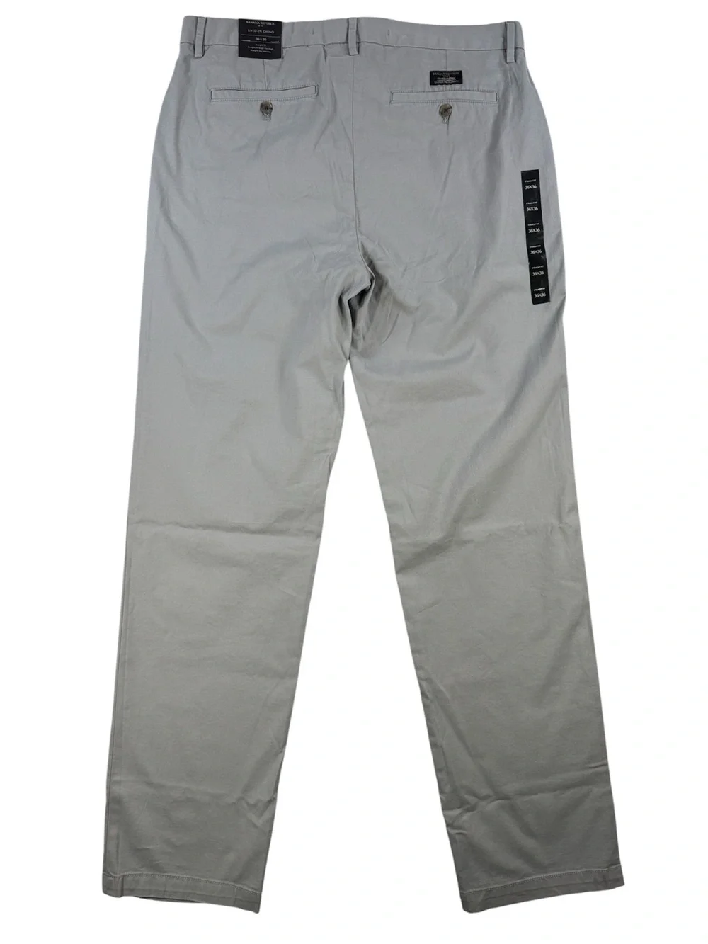 NWT Banana Republic Lived-In Chino Straight Fit Pants 36x36
